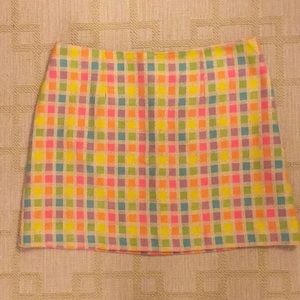 Lily Pulitzer mini skirt size 6